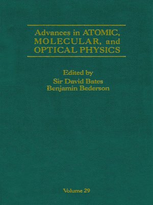 cover image of Advances in Atomic, Molecular, and Optical Physics